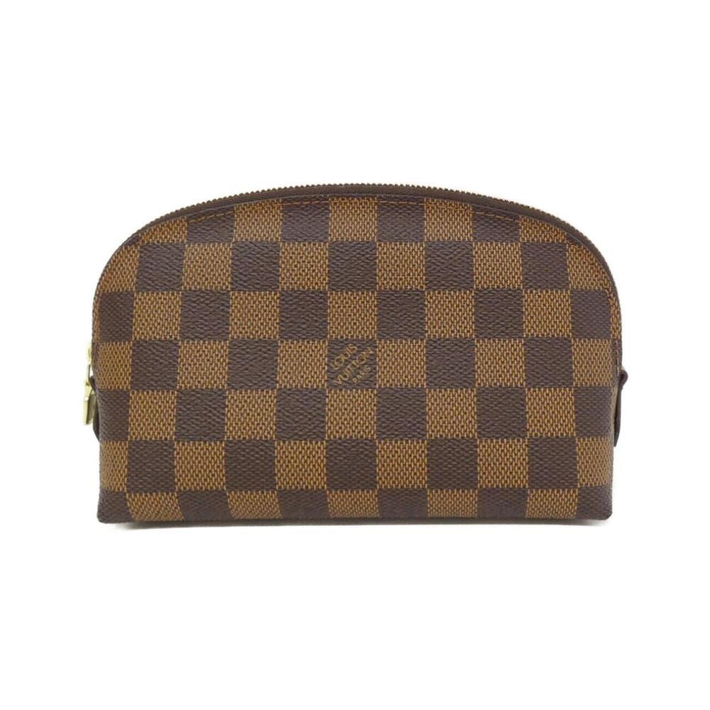 LOUIS VUITTON Authentic Brown Damier Pochette Pouch